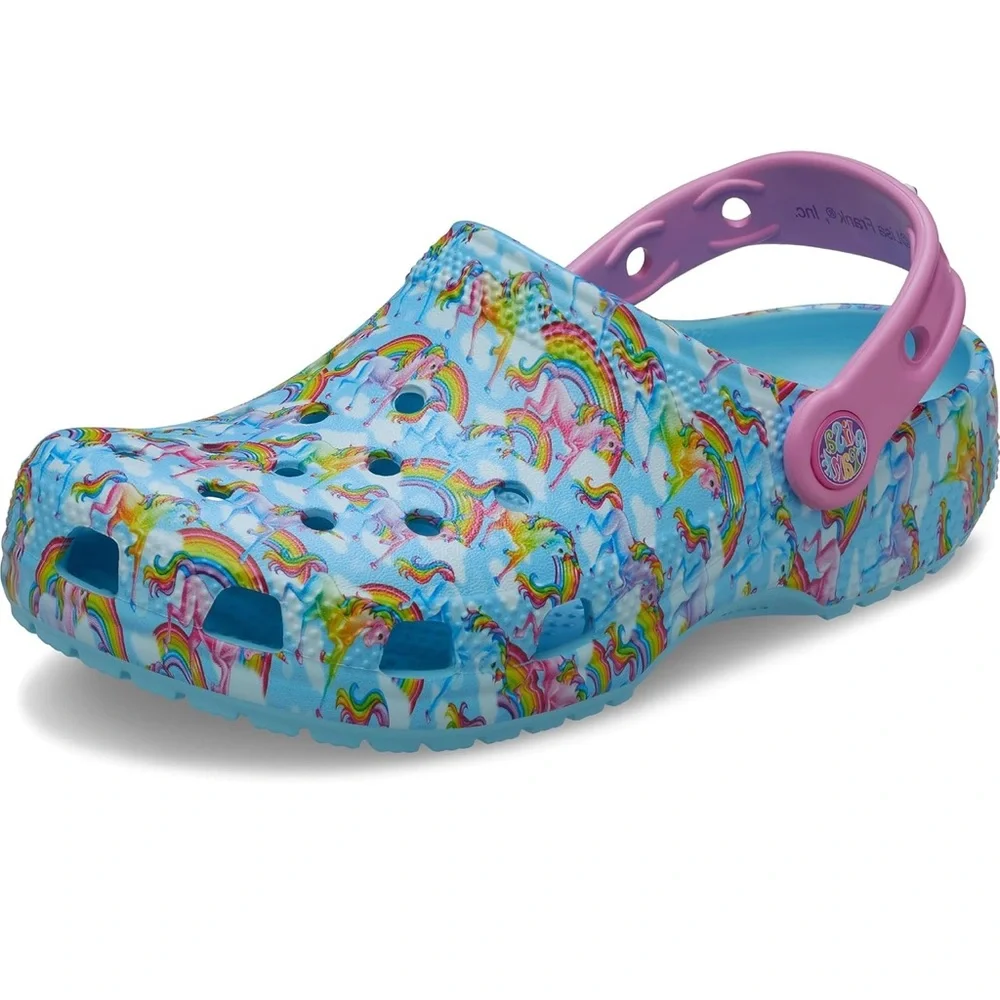 CROCS Arctic unisex LISA FRANK clogs size 5 kids NWT